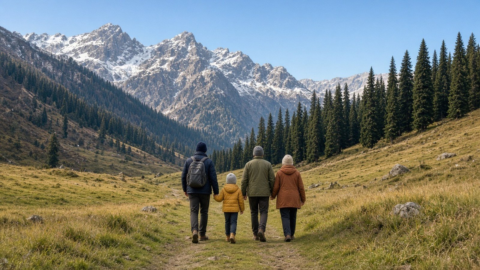 Sonamarg day trip from Srinagar with kids