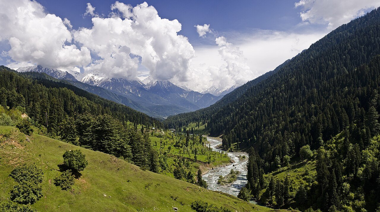 Pahalgam valley landscape